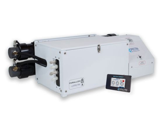 SPECTRA FARALLON 1800C WATERMAKER The Farallon systems are designed with Spectra’s unique Pearson Pump technology for unrivaled reliability, energy efficiency and durability Feature the Spectra