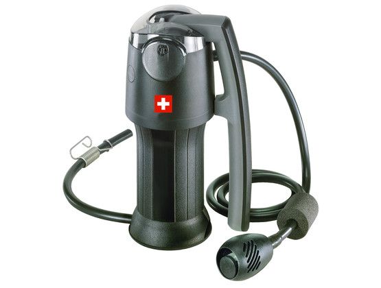 The Vario water filter combines individual efficiency with the simplest possible handling. A high-performance glass fibre filter, a ceramic pre-filter that can