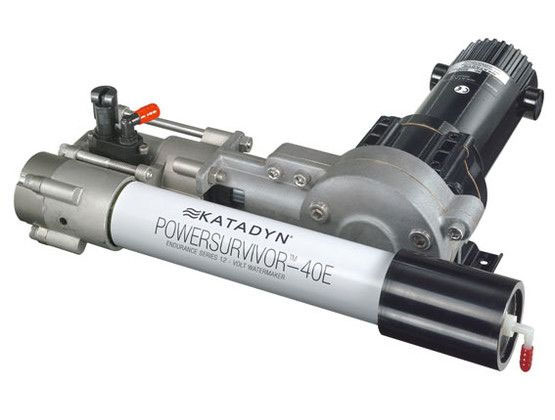 KATADYN POWER SURVIVOR 40E 12V WATERMAKER The PowerSurvivor 40E is compact and energy efficient, drawing only 4 amps to desalinate water for your yacht. It’s simple construction and rugged design makes