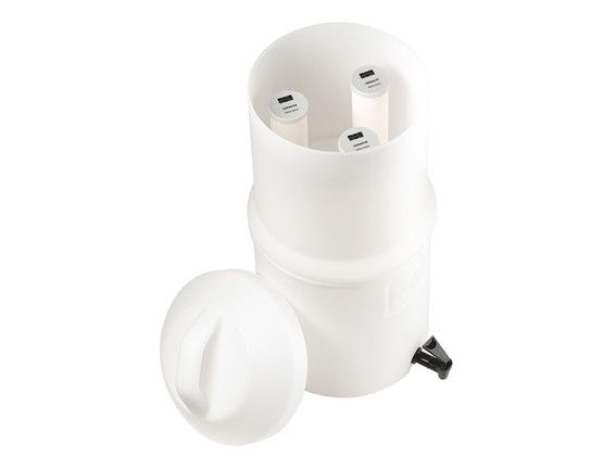Suspect water needs worry-free, hassle-free filtration and that is what you get from this freestanding Katadyn Drip Ceradyn product